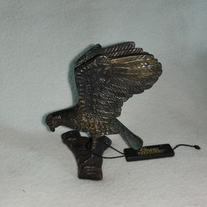 Bronze Eagle Statue by Classie Treasures
